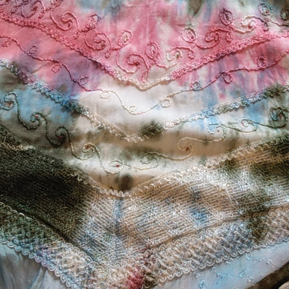 👗Tie dye Halterneck dress with beautiful details - Picture 8 of 8